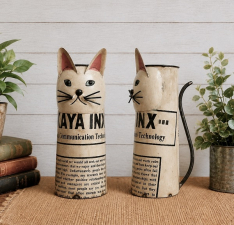 LINDY CAT VASE *NEW* AVAIL DEC 2026